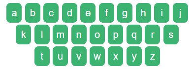 alphabet keyboard
